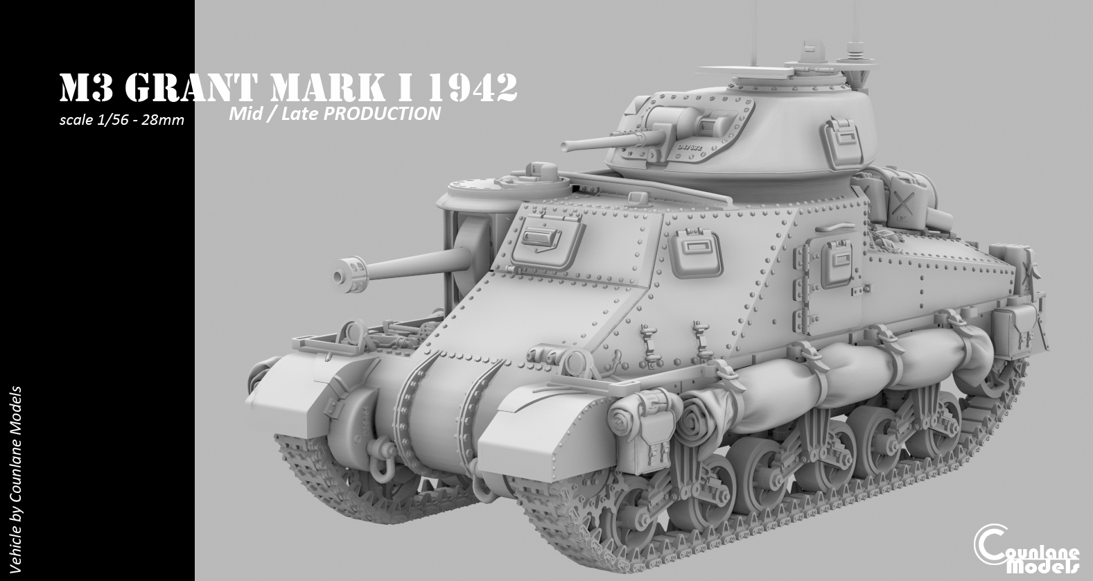 M3 Grant mark I mid/late prod 1942